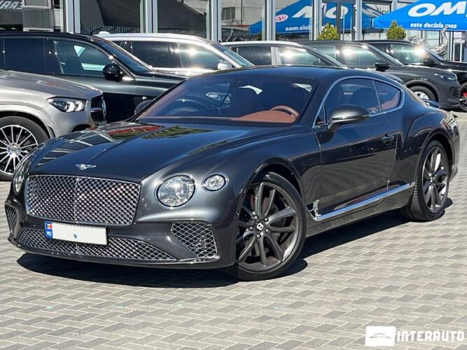 Bentley Continental GT 2018 doar la InterAuto