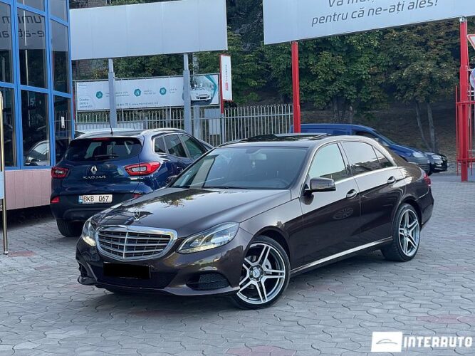 Mercedes E 200 2013 doar la InterAuto