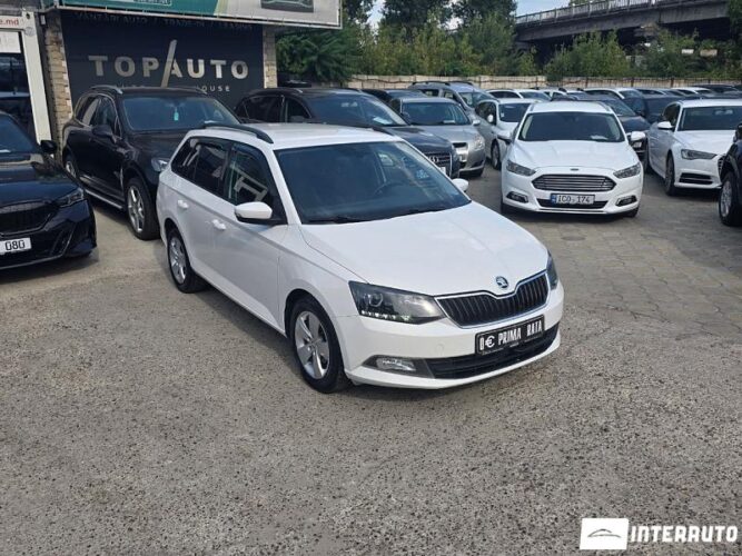 Skoda Fabia 2015 doar la InterAuto