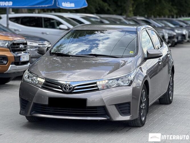 Toyota Corolla 2016 doar la InterAuto