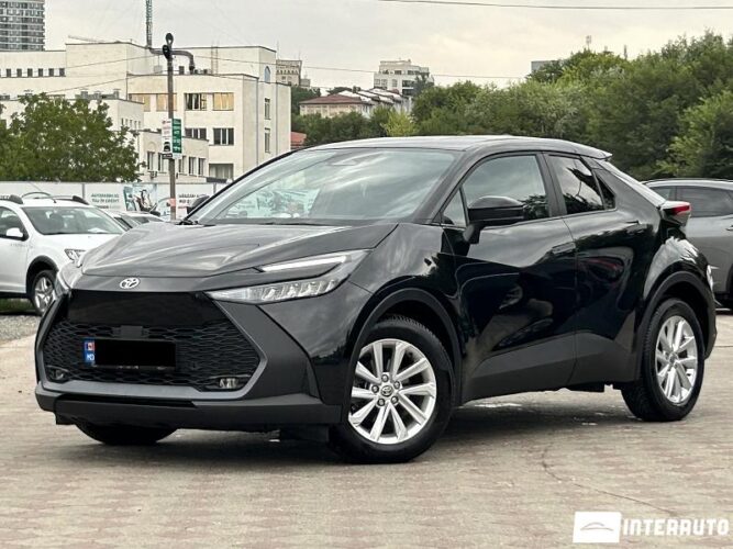 Toyota C-HR 2024 doar la InterAuto