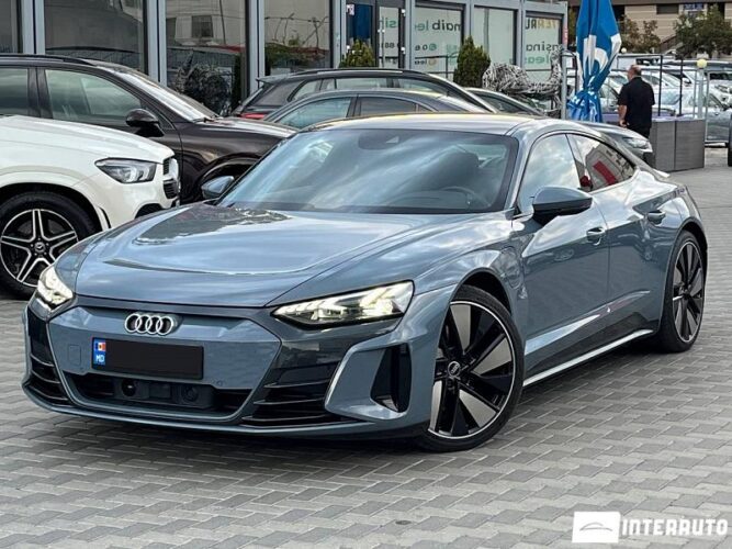 Audi E-tron GT 2022 doar la InterAuto