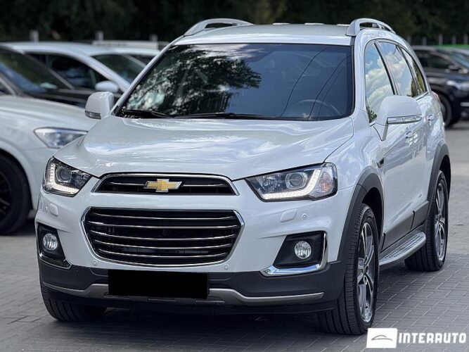 Chevrolet Captiva 2018 doar la InterAuto