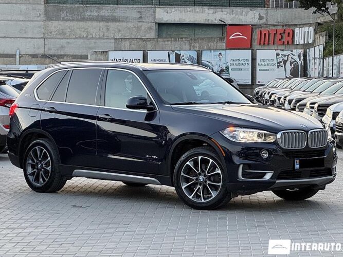 BMW X5 4.0e 2017 doar la InterAuto