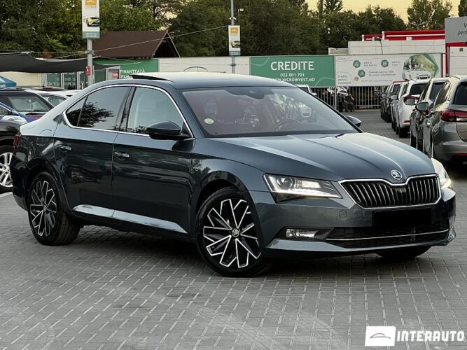 Skoda Superb 2017 doar la InterAuto