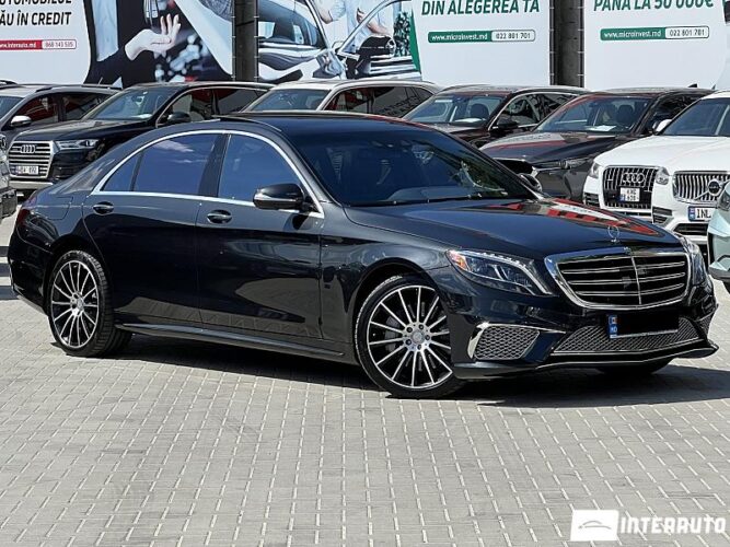Mercedes S 550e 2016 doar la InterAuto
