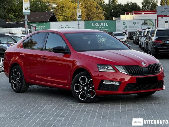 Skoda Octavia RS 2017 doar la InterAuto