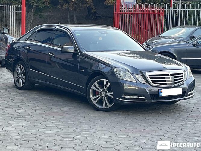 Mercedes E 220 2009 doar la InterAuto