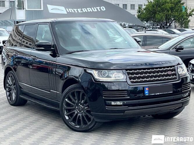 Land Rover Range Rover Vogue 2013 doar la InterAuto