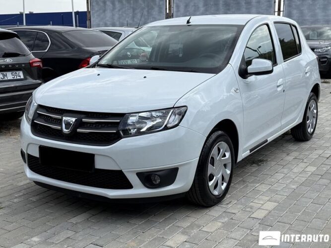 Dacia Sandero 2016 doar la InterAuto