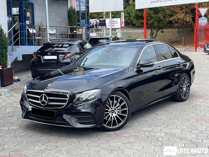 Mercedes E 220 2020 doar la InterAuto