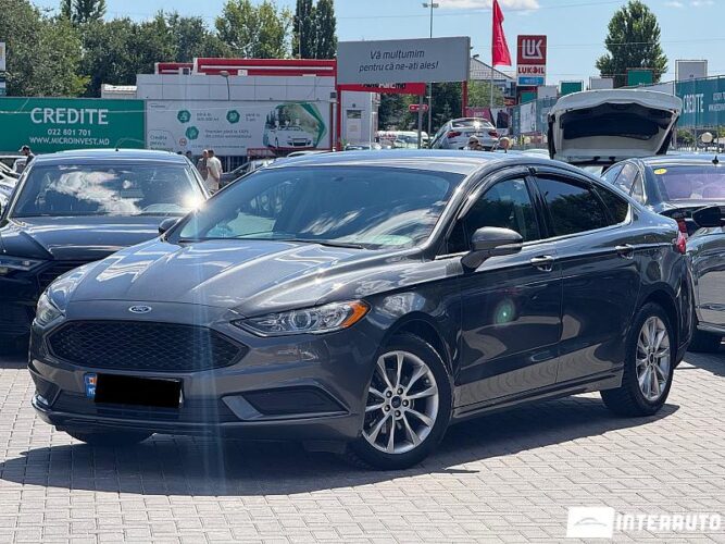 Ford Fusion 2016 doar la InterAuto