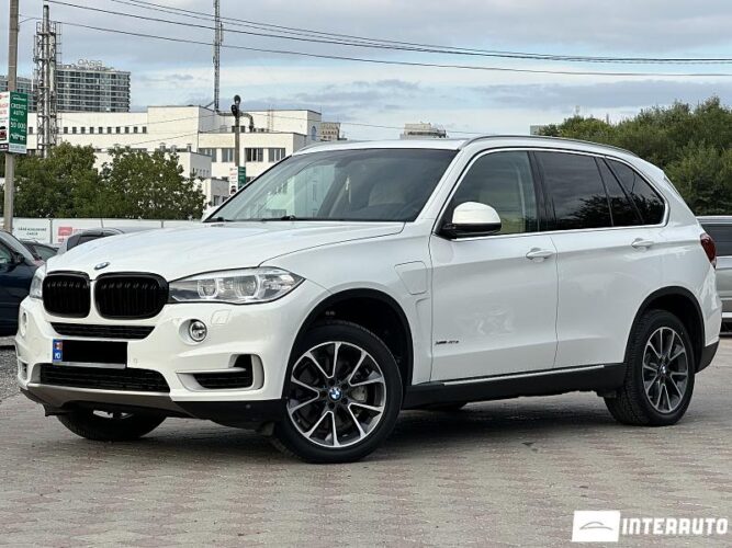 BMW X5 4.0e 2016 doar la InterAuto