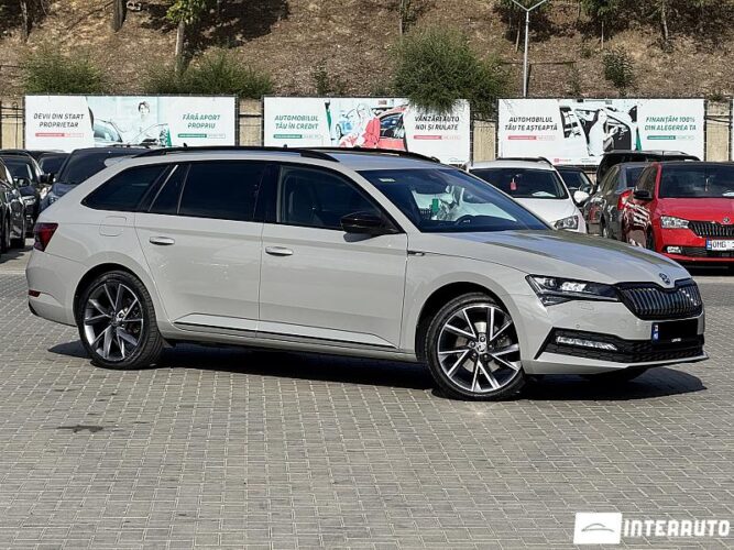 Skoda Superb 2021 doar la InterAuto