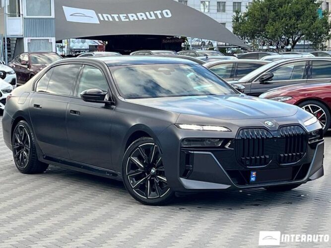 BMW 740 2023 doar la InterAuto