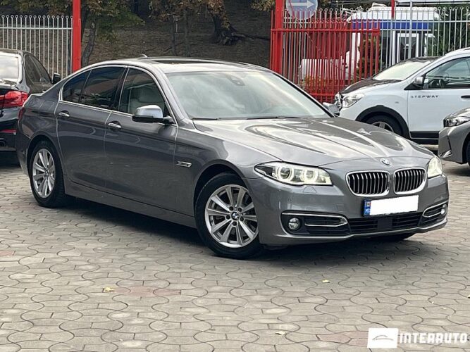 BMW 520 2016 doar la InterAuto