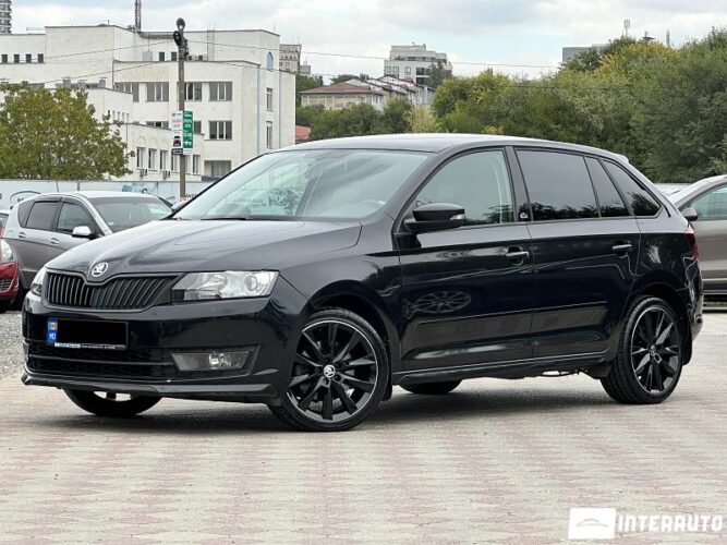 Skoda Rapid 2016 doar la InterAuto