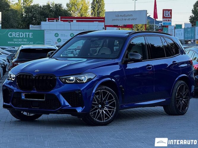 BMW X5M Competition 2021 doar la InterAuto
