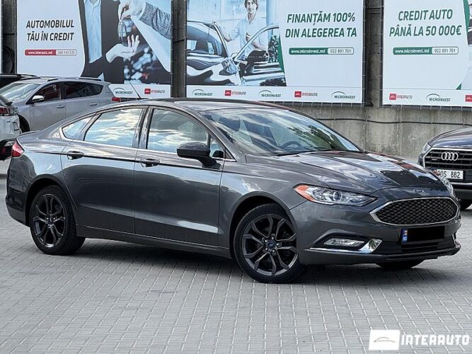 Ford Fusion 2018 doar la InterAuto
