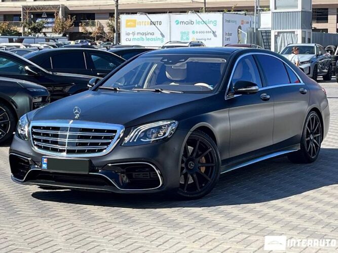 Mercedes S 450 2018 doar la InterAuto