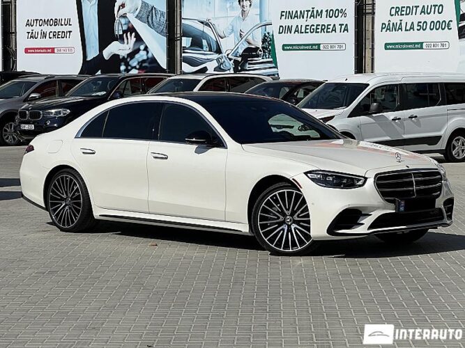 Mercedes S 580 2021 doar la InterAuto