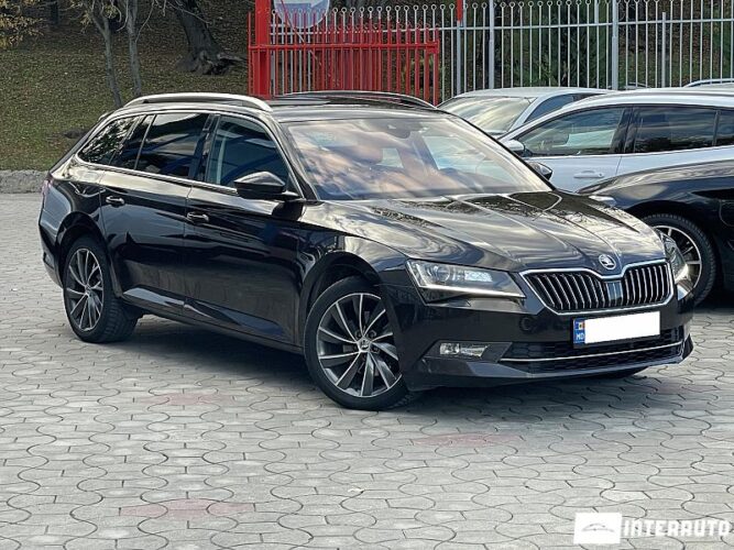 Skoda Superb 2017 doar la InterAuto