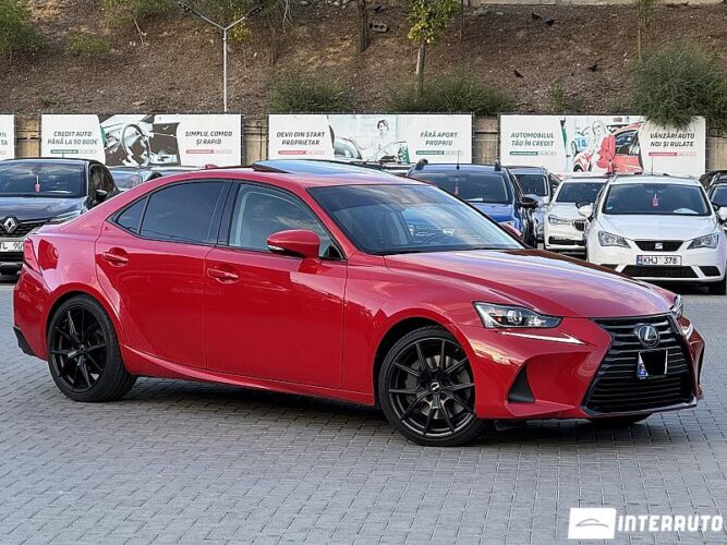 Lexus IS 300 2018 doar la InterAuto