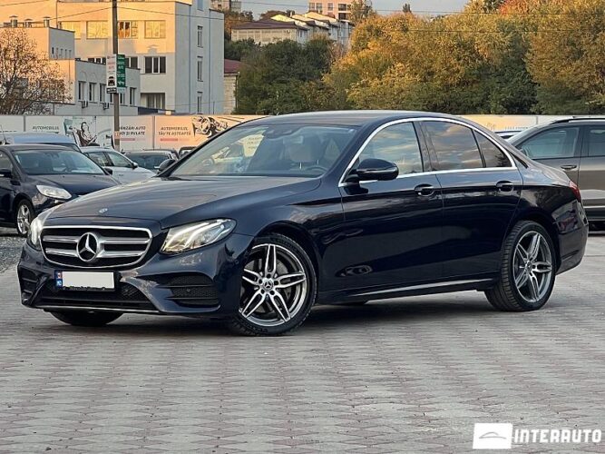 Mercedes E 220 2017 doar la InterAuto