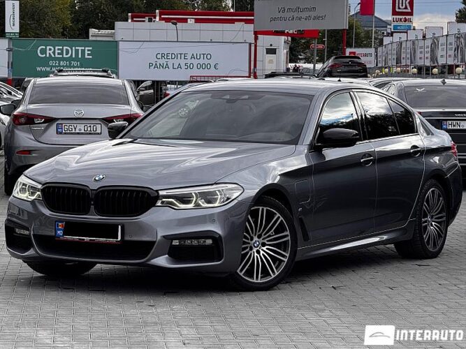 BMW 530e 2018 doar la InterAuto