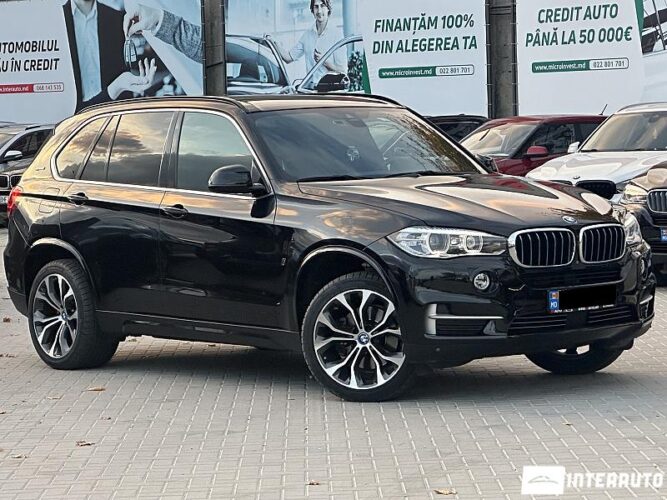 BMW X5 4.0e 2017 doar la InterAuto