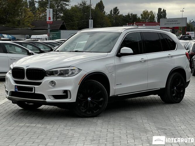 BMW X5 4.0e 2016 doar la InterAuto