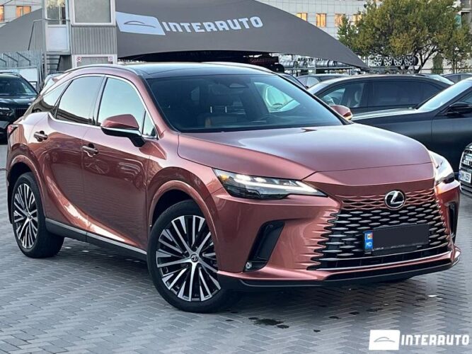 Lexus RX 350h 2023 doar la InterAuto