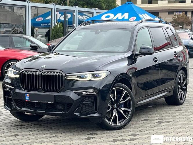 BMW X7 3.0d 2021 doar la InterAuto