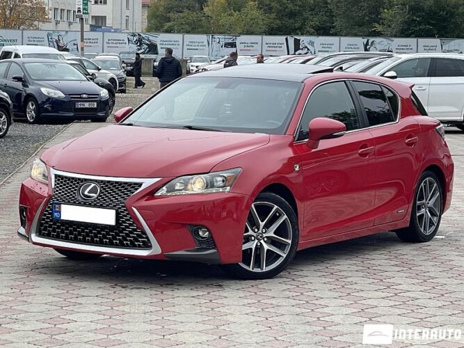 Lexus CT 200h 2015 doar la InterAuto