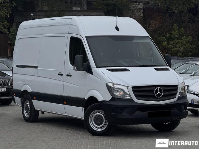 Mercedes Sprinter 2018 doar la InterAuto