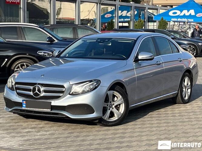 Mercedes E 220 2017 doar la InterAuto