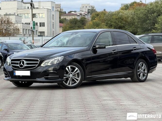 Mercedes E 400 2013 doar la InterAuto
