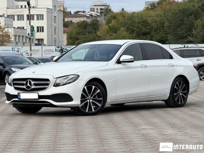 Mercedes E 200 2018 doar la InterAuto