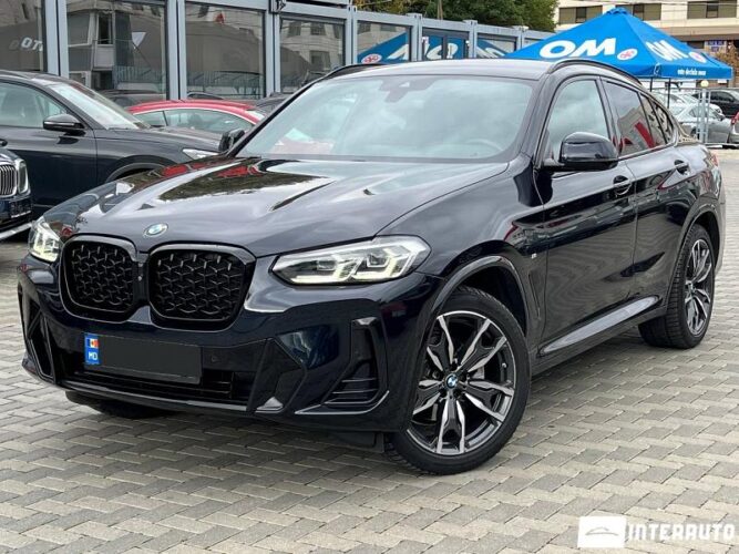 BMW X4 2.0D 2022 doar la InterAuto