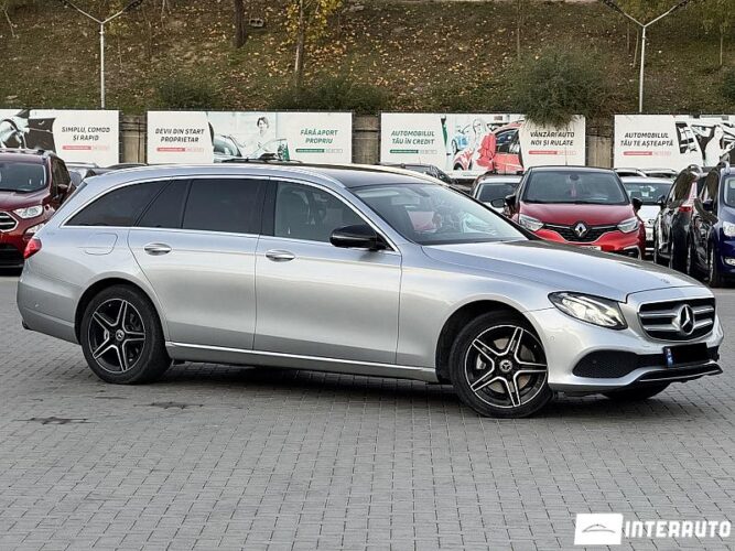 Mercedes E 220 2017 doar la InterAuto