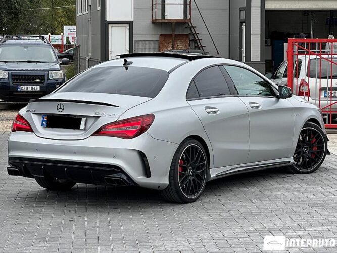 mercedes CLA 45 AMG 2018