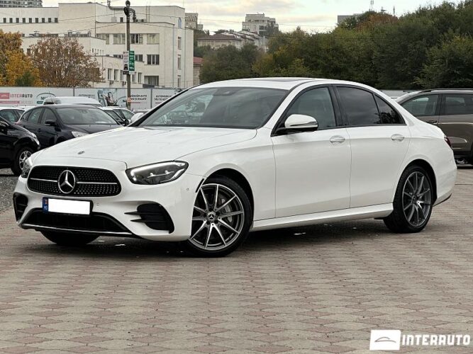 Mercedes E 350 2022 doar la InterAuto