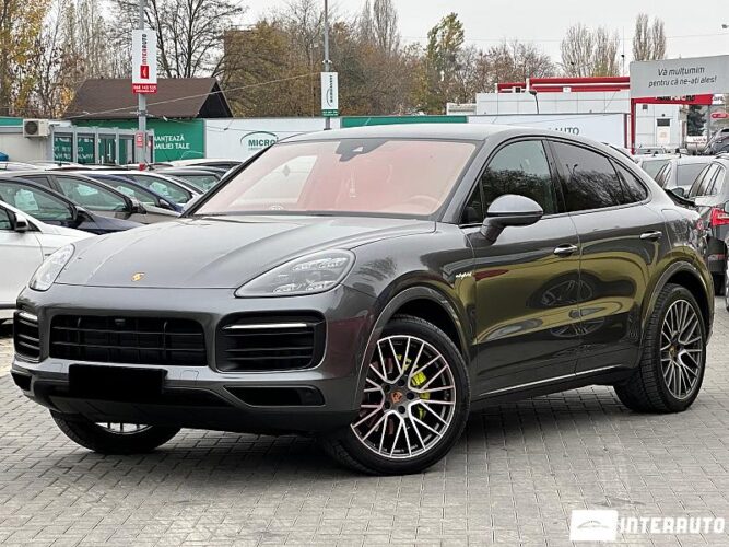 Porsche Cayenne E-Hybrid Coupe 2021 doar la InterAuto