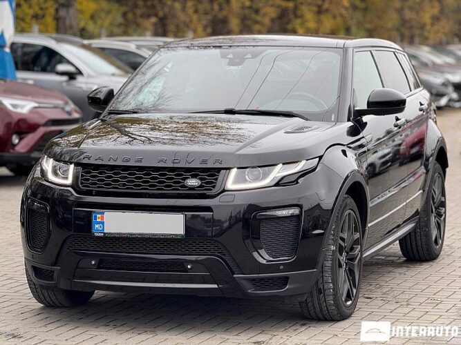 Land Rover Range Rover Evoque 2017 doar la InterAuto