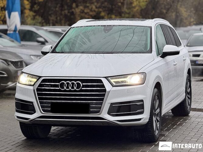 Audi Q7 2018 doar la InterAuto