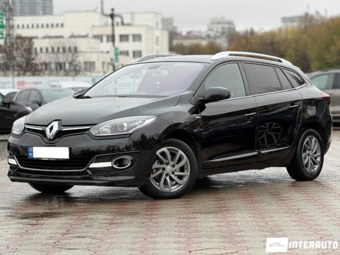 Renault Megane 2015 doar la InterAuto