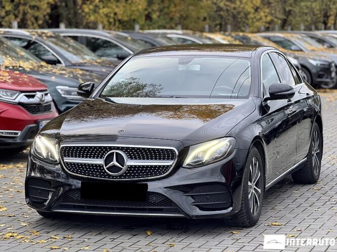 Mercedes E 200 2019 doar la InterAuto