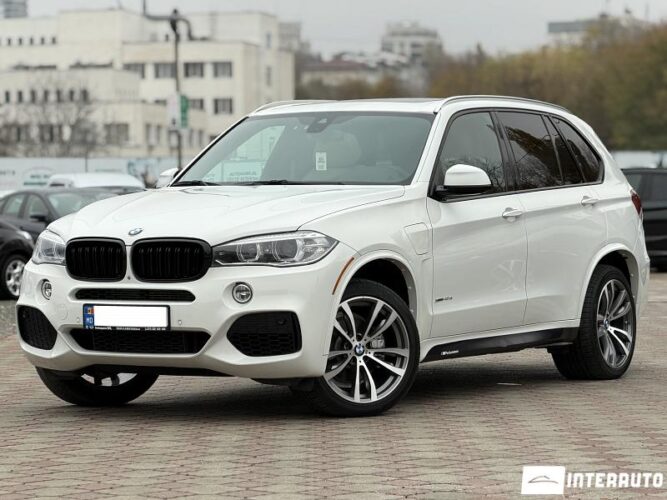 BMW X5 4.0e 2016 doar la InterAuto