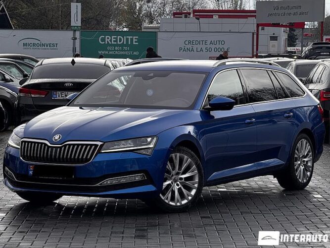 Skoda Superb 2021 doar la InterAuto