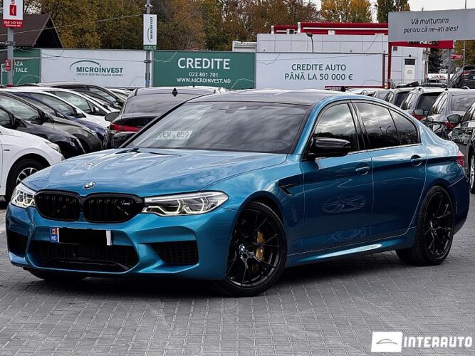 BMW M5 Competition 2019 doar la InterAuto